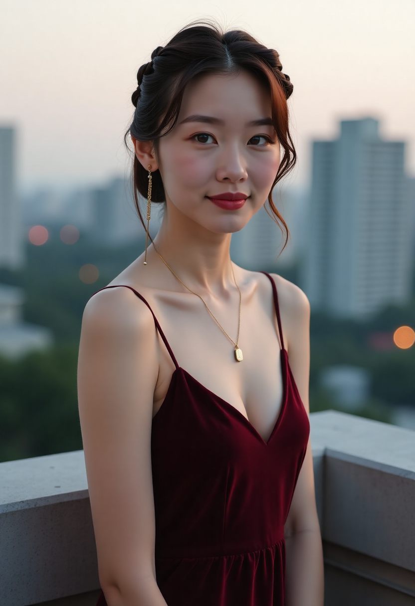 一家人在门廊交谈的场景氛围