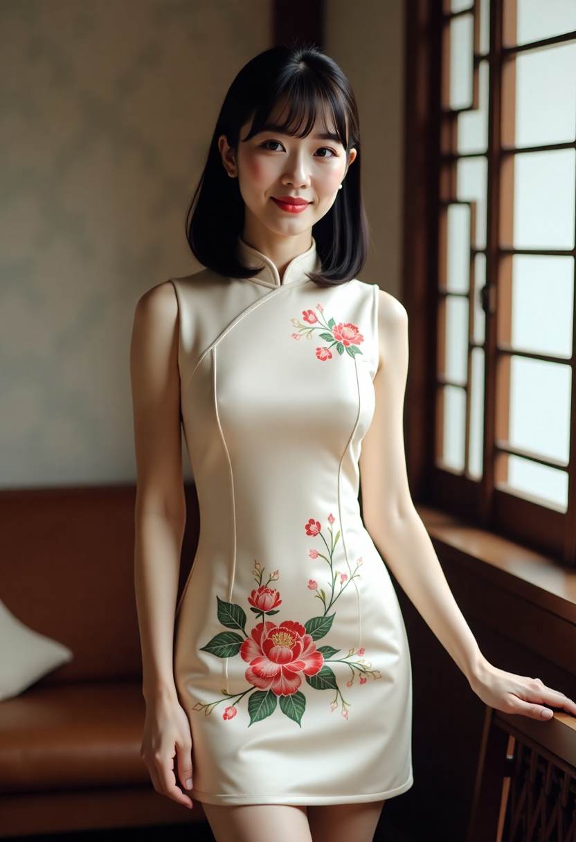 一家人准备出门